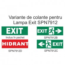 Autocolant Lampa Exit 16 Led