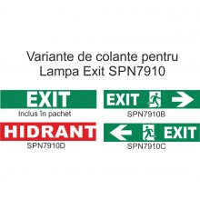 LAMPA EXIT 60 LED 6500K