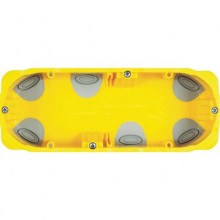 Doza aparat, bticino PB506 - 6 posturi - montaj rigips