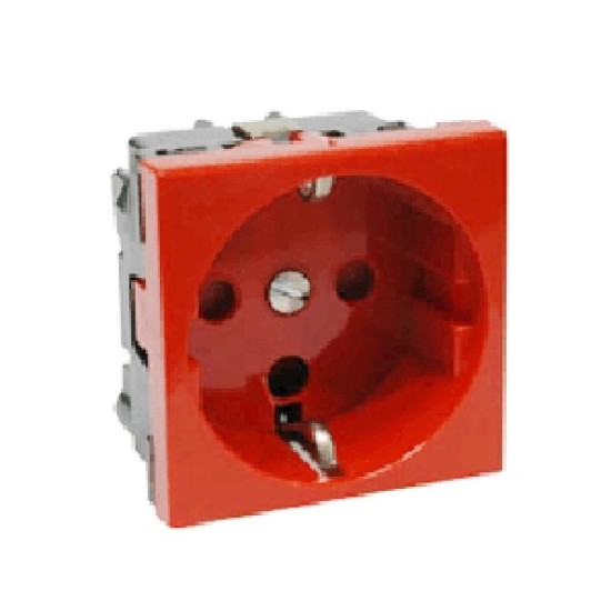 Priza cu impamantare Legrand Mozaic 2P+T 077214 - 77214