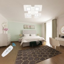 LUSTRA LED PALLAS 72W CU 4 BRATE 3 CULORI+IR