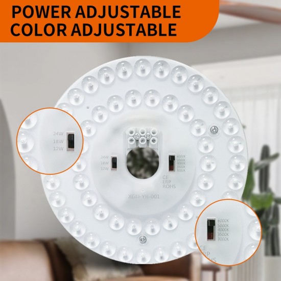 MODUL LED PT APLICA FI/170 REGLABIL 12W/18W/24W 1390LM/2100LM/2800LM 5CCT