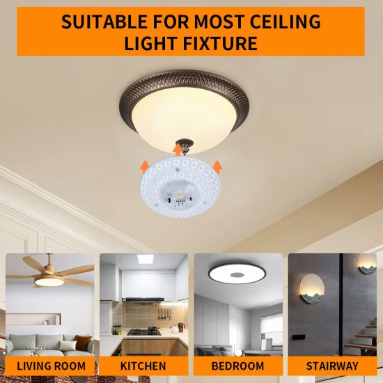 MODUL LED PT APLICA FI/170 REGLABIL 12W/18W/24W 1390LM/2100LM/2800LM 5CCT