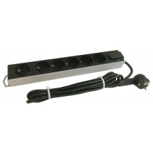 Prelungitor 2M 6P+K 3X1.5 cu protectie la supratensiune