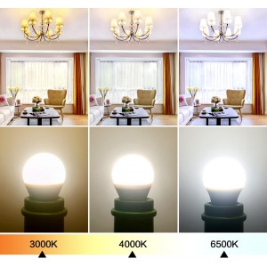 Bec LED cu lumina adaptabila, model glob A60, 12W=100W, 1080Lm