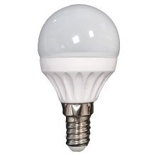 Bec Bl Led Sferic E14, model glob G45, 5W, 2700K, lumina calda