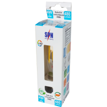 Bec Filament Lumanare E14, 4W=45W, 4000K, lumina neutra, 480Lm 