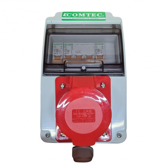 Tablou de santier echipat T1X32+M2X16, 6L IP66 -  MF0015-00093