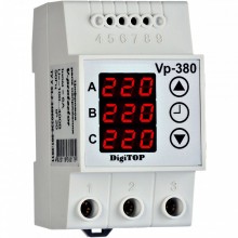 DIGITOP RELEU COMUTATOR AUTOMAT DE FAZA SI PROTECTIE TENSIUNE PS-63A