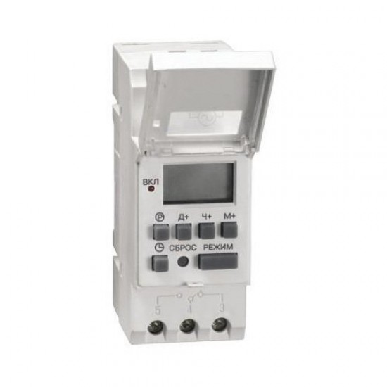 RELEU DE TIMP DIGITAL TE15 16A 230V PE DIN IEK