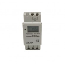 TEMPORIZATOR DIGITAL 7 ZILE PE DIN 16A 1NO IP20