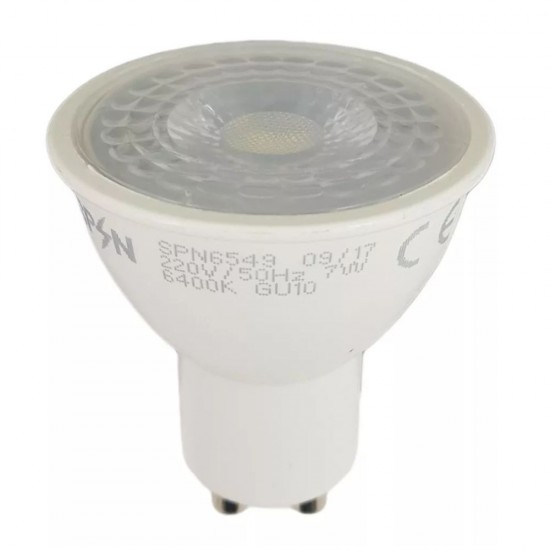 Bec Led GU10, 8W=70W, 6400K, lumina rece, 610Lm, dimabil